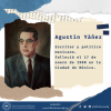 Agustín Yáñez. Escritor y político mexicano. Falleció el 17 de enero de 1980 en la Ciudad de México.