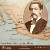 El 19 de mayo de 1889 muere Francisco Díaz Covarrubias, ingeniero, geógrafo y científico que estudió el territorio mexicano y realizó la carta geográfica y topográfica del Valle de México.