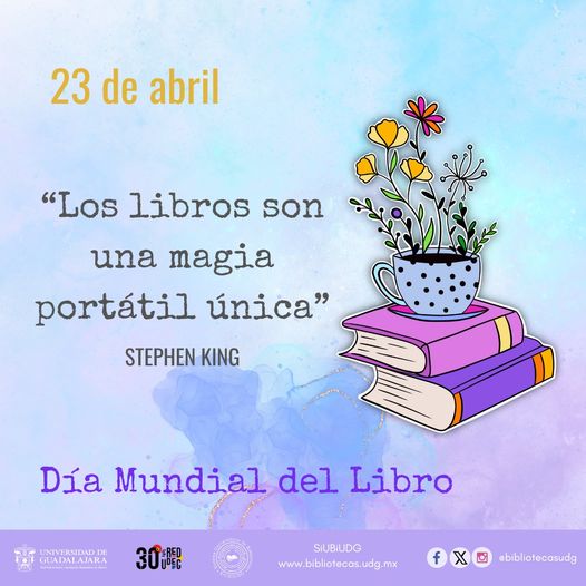23 de abril, día Mundial del libro